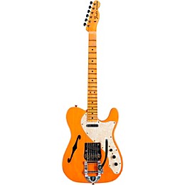 Fender Custom Shop '68 Telecaster Thinline Journeyman Relic Vintage Kalamazoo Mahogany Electric Guitar Aged Natural