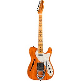 Fender Custom Shop '68 Telecaster Thinline Journeyman Relic Vintage Kalamazoo Mahogany Electric Guitar Aged Natural