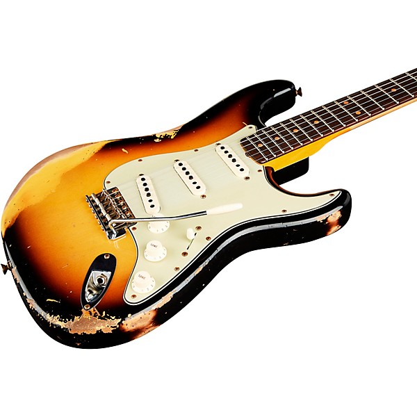 Platinum Fender Custom Shop '61 Stratocaster Heavy Relic Electric