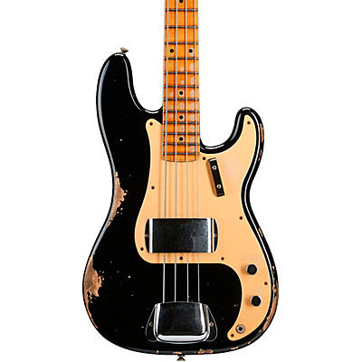 Fender Custom Shop '58 Precision Bass Heavy Relic Aged Black for sale