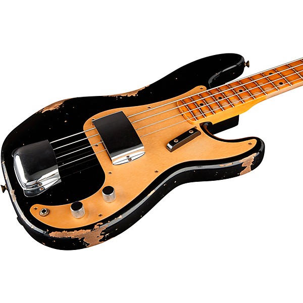 Fender Custom Shop '58 Precision Bass Heavy Relic Aged Black