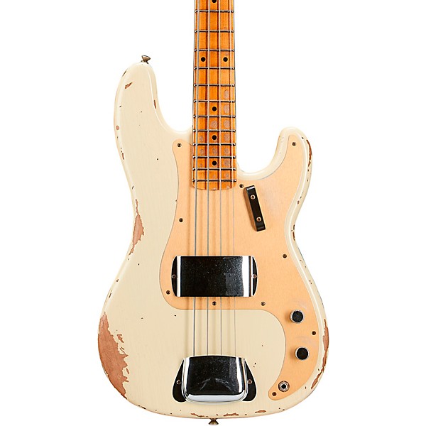 Fender Custom Shop '58 Precision Bass Heavy Relic Vintage White