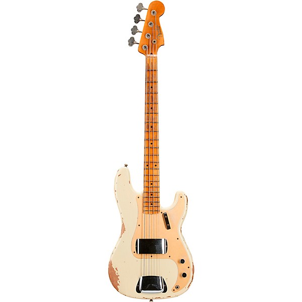 Platinum Fender Custom Shop '58 Precision Bass Heavy Relic Vintage 