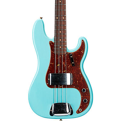 Fender Custom Shop '63 Precision Bass Journeyman Relic Aged Daphne Blue for sale
