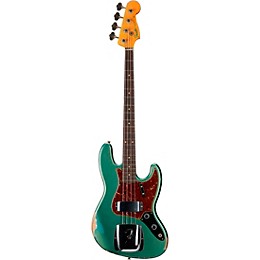 Fender Custom Shop '62 Jazz Bass Relic Aged Sherwood Green Metallic