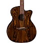 Luna Gypsy Exotic Caidie Grand Concert Acoustic-Electric Guitar Gloss Natural thumbnail