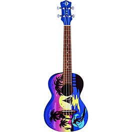 Luna Kauwela Summer Tenor Ukulele Custom Graphic