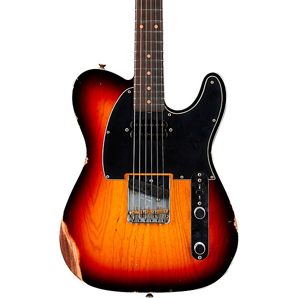 Fender Custom Shop Limited-Edition HS Telecaster Custom Relic Electric Guitar 3-Color Sunburst