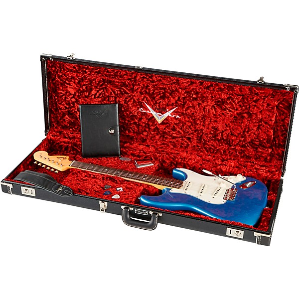 Fender Custom Shop '66 Stratocaster Deluxe Closet Classic Electric Guitar Aged Lake Placid Blue