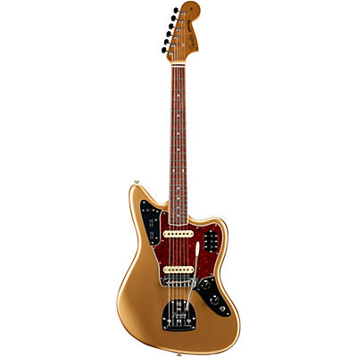 Fender Custom Shop '66 Jaguar Deluxe Closet Classic Electric Guitar Aztec Gold for sale