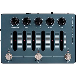 Open Box Darkglass Alpha-Omega Photon Bass Effects Pedal Level 1 Blue