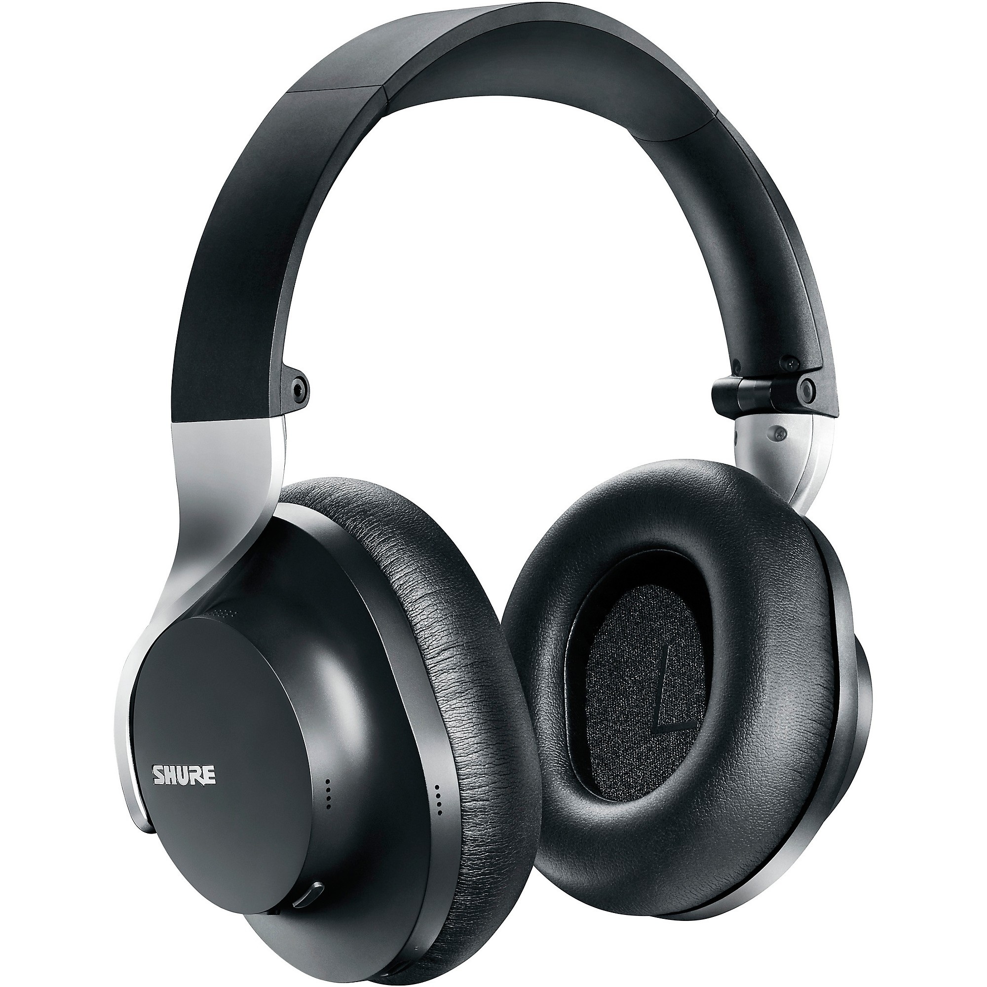 ヘッドホン SHURE AONIC40 Shure AONIC 40 Wireless Noise Cancelling Headphones Black | Guitar
