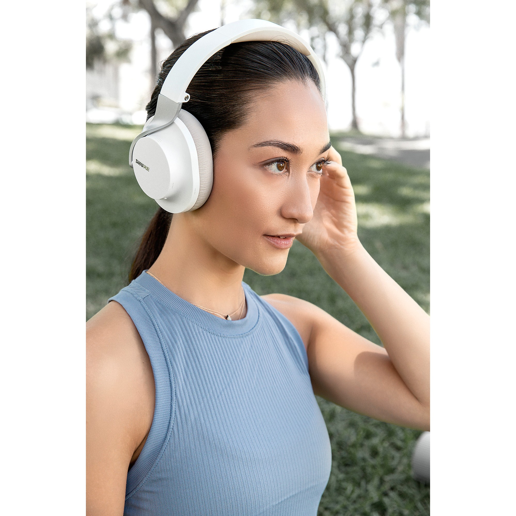 AONIC 40 Wireless Noise Cancelling Headphones (White)