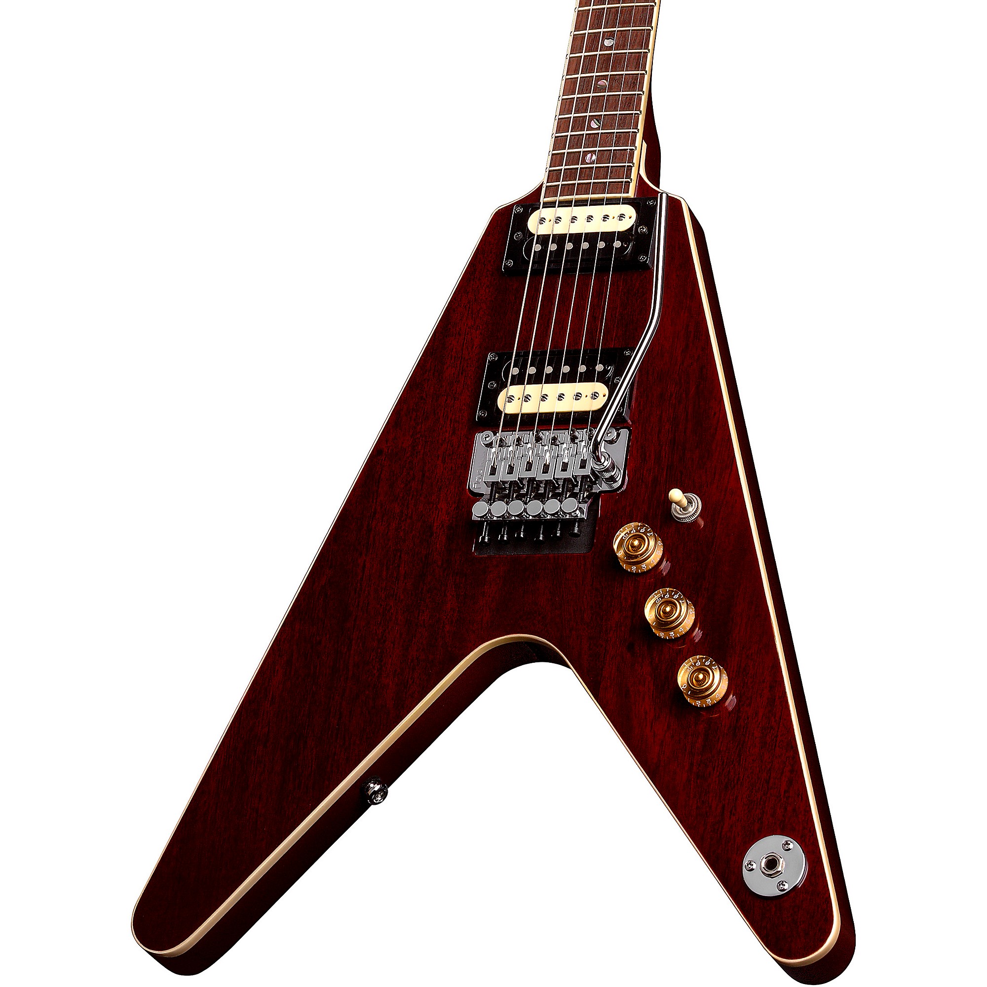 V 79 Floyd Flame Top Duncan's Slime | Dean Guitars