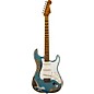 Fender Custom Shop Limited-Edition Red Hot Stratocaster Super Heavy Relic Electric Guitar Super Faded Aged Lake Placid Blue