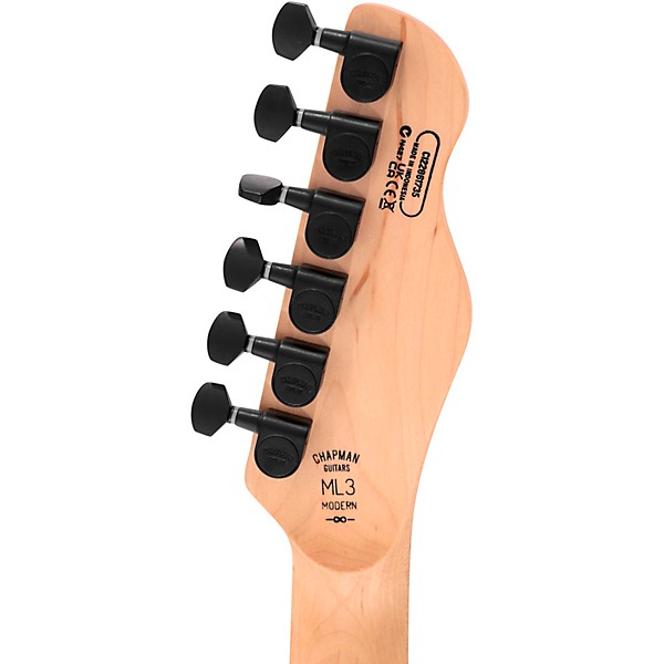 Chapman ML3 Modern Standard Electric Guitar Slate Black Satin