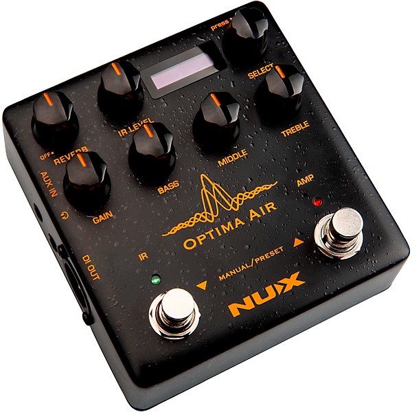 Open Box NUX Optima Air Acoustic Guitar Simulator Pedal Level 1