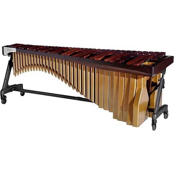 Adams Alpha Rosewood Marimba w/Apex Frame - Espresso/Gold 5 Octave Concert Frame