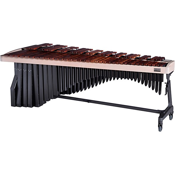 Adams Alpha Rosewood Marimba w/Apex Frame - White Wash/Black 5 Octave Concert Frame