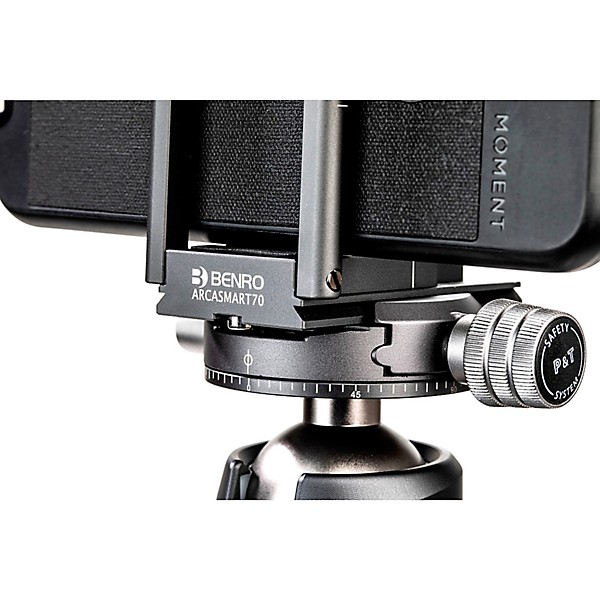 BENRO 70mm Arca-Swiss Plate with Smartphone Adapter