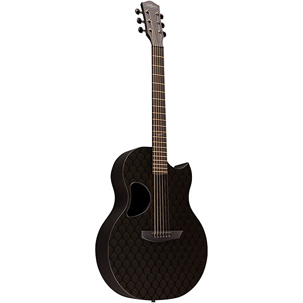 Open Box McPherson Carbon Sable Acoustic-Electric Guitar Level 2 Honeycomb Top 197881120931