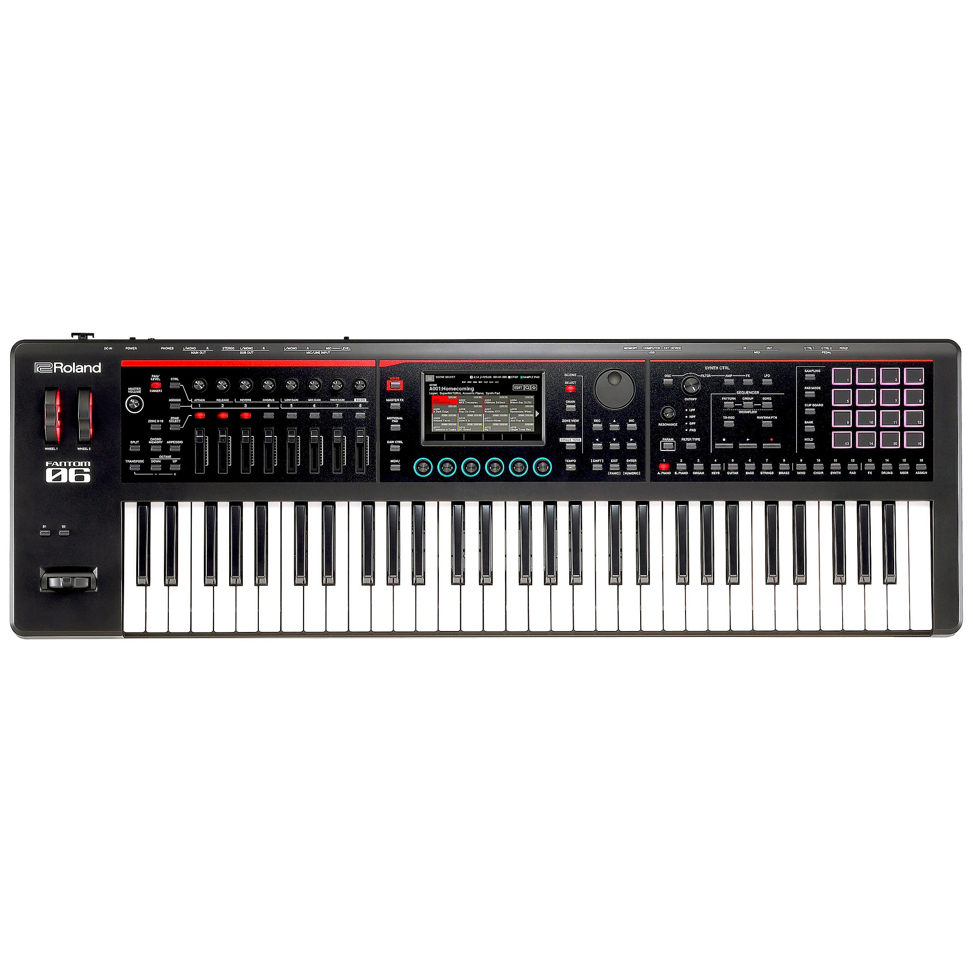 Roland FANTOM-06 Synthesizer Keyboard | Guitar Center