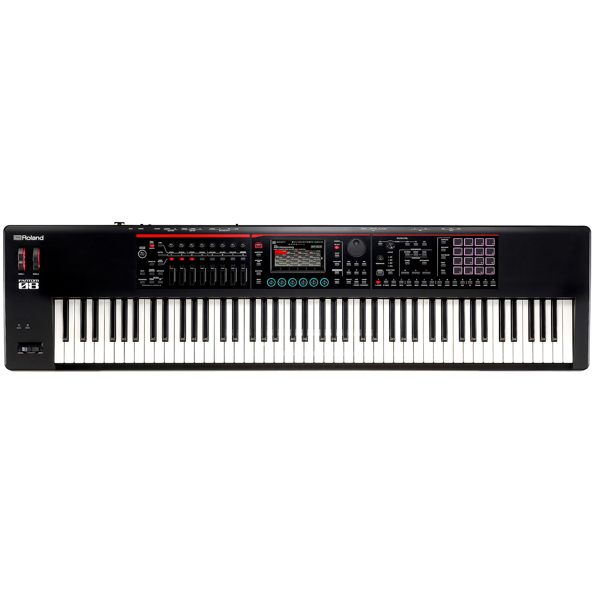 Roland FANTOM-08 Synthesizer Keyboard | Guitar Center