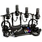 TASCAM Mixcast 4 4-Person Podcasting Bundle With Sterling Audio SP150 Microphones and S400 Studio Headphones thumbnail