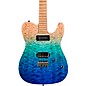 LsL Instruments Bad Bone 290 Deluxe Laguna Gradient Electric Guitar Laguna Blue thumbnail