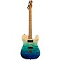 LsL Instruments Bad Bone 290 Deluxe Laguna Gradient Electric Guitar Laguna Blue