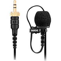 RODE Lavalier II Omnidirectional Lavalier Microphone Black