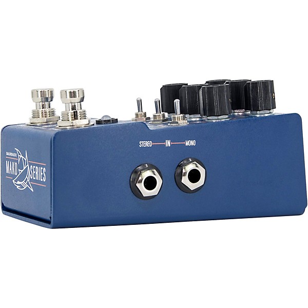Clearance Walrus Audio Mako M1 High-Fidelity Modulation Machine Effects Pedal Blue