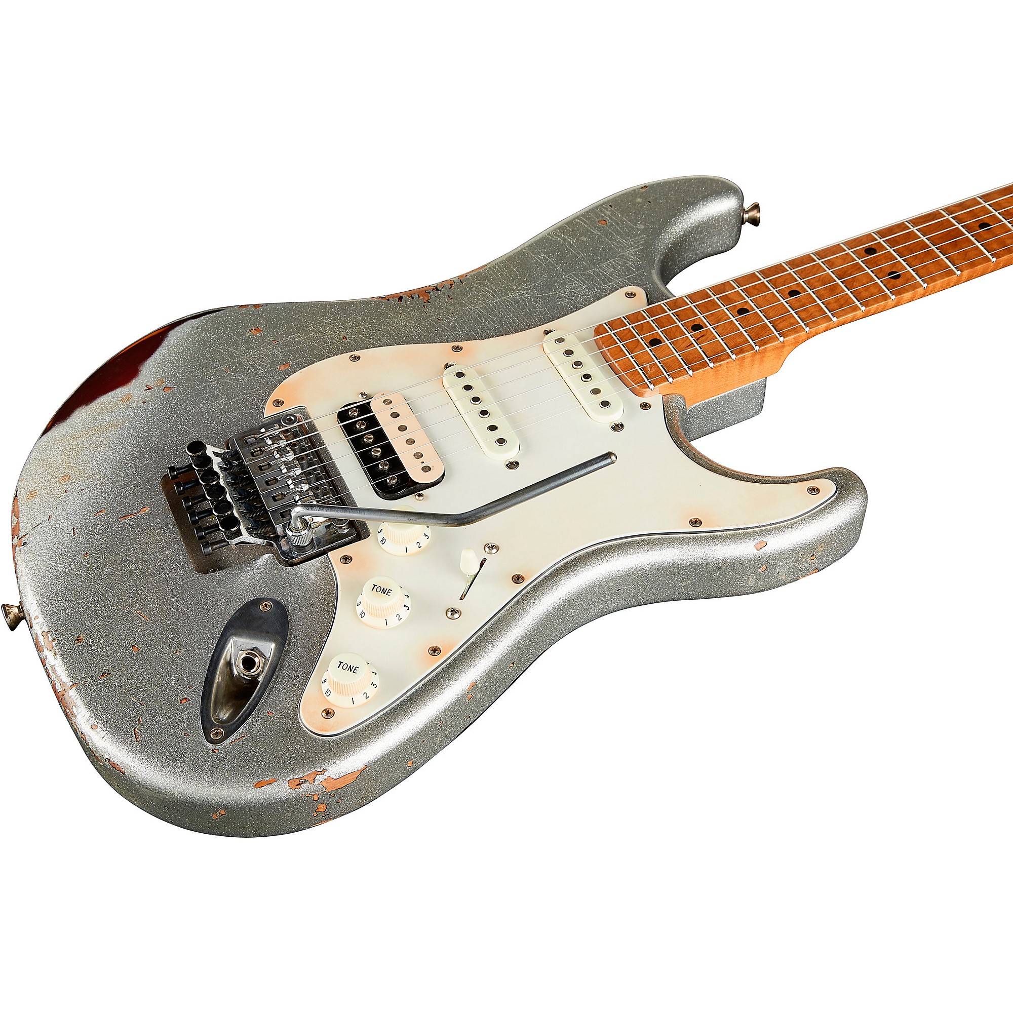 Open Box LsL Instruments Saticoy 22 Electric Guitar - Silver