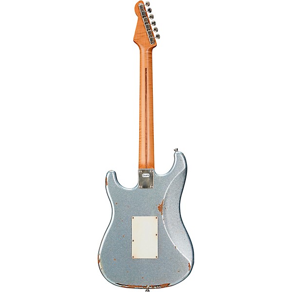 LsL Instruments Saticoy 22 6-String Electric Guitar Ice Blue Sparkle over 3SB Saticoy