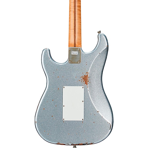 LsL Instruments Saticoy 22 6-String Electric Guitar Ice Blue Sparkle over 3SB Saticoy