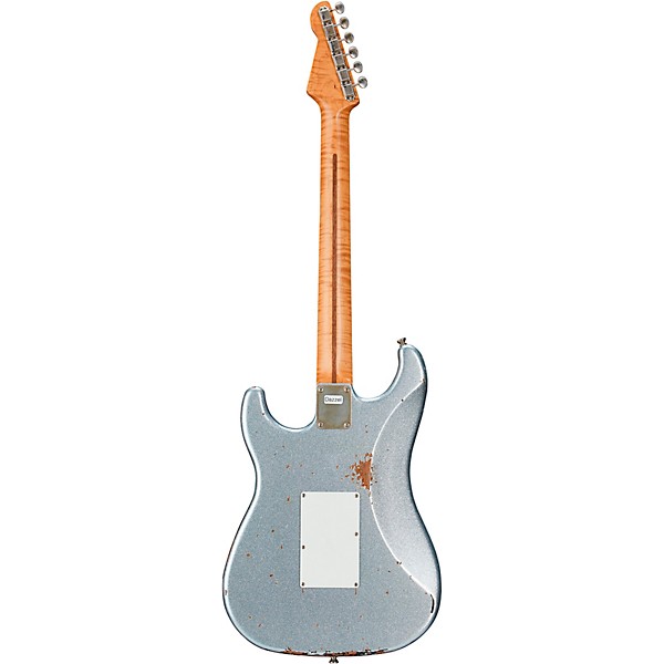 LsL Instruments Saticoy 22 6-String Electric Guitar Ice Blue Sparkle over 3SB Saticoy