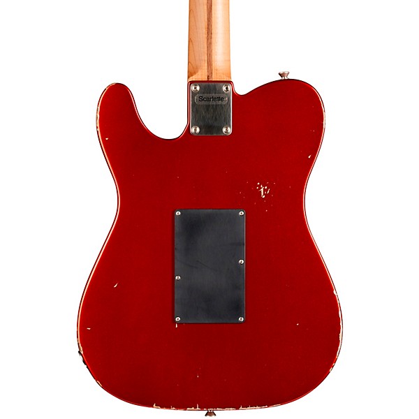 LsL Instruments Bad Bone 2 6-String Electric Guitar Candy Apple Red
