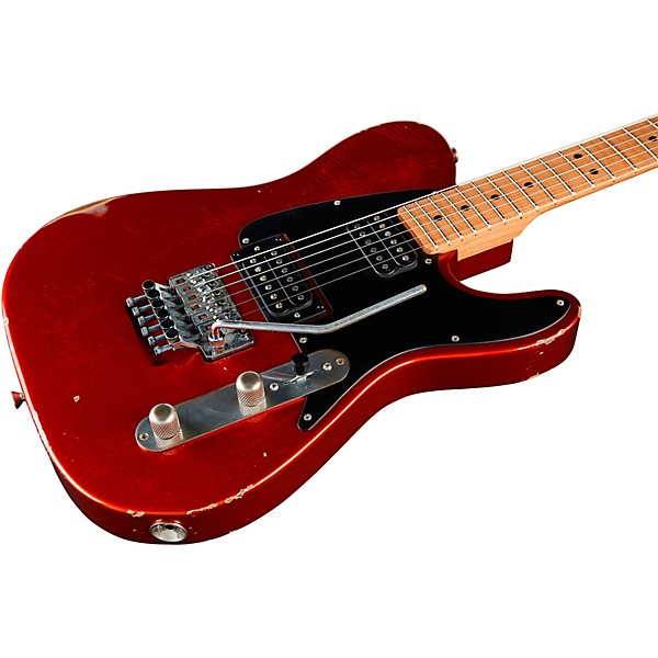 LsL Instruments Bad Bone 2 6-String Electric Guitar Candy Apple Red