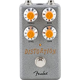Fender Hammertone Distortion Effects Pedal Gray and Orange