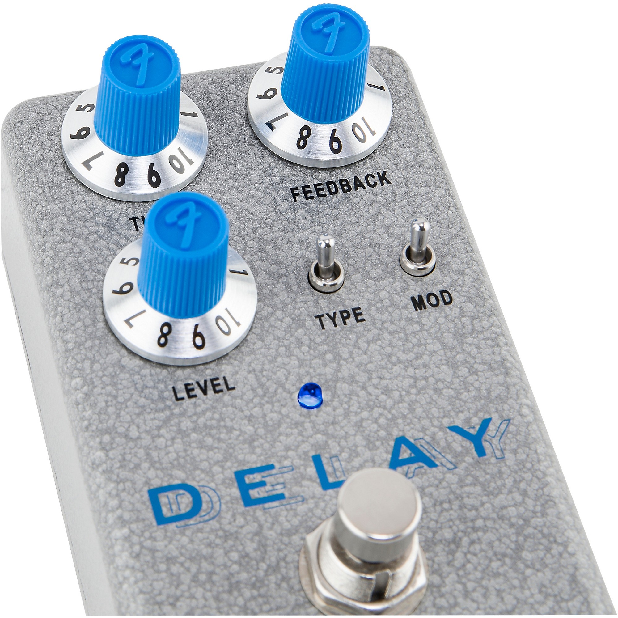 ギター Fender Hammertone Delay Fender Hammertone Delay Effects Pedal Gray and Blue | Guitar