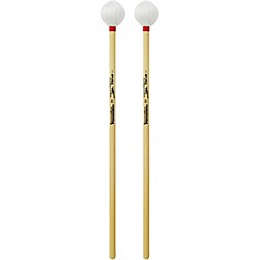 Innovative Percussion Ivan Trevino Rattan Marimba Mallets Medium Bright White Cord