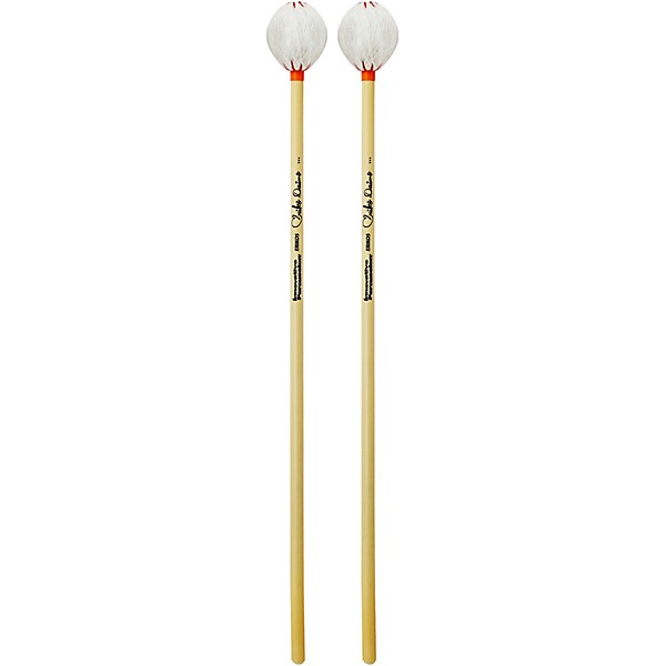 Innovative Percussion Eriko Daimo Rattan Marimba Mallets Medium Hard White Yarn