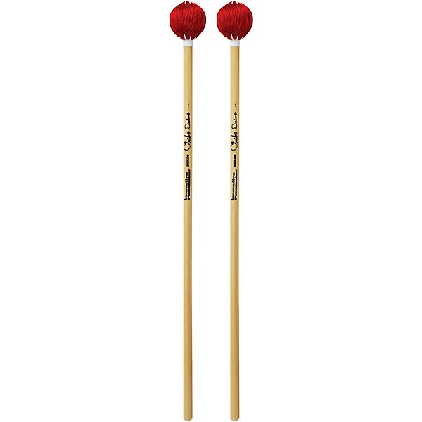 Innovative Percussion Eriko Daimo Rattan Marimba Mallets Hard Red Cord