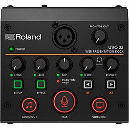 Roland UVC-02 Web Presentation Dock Black