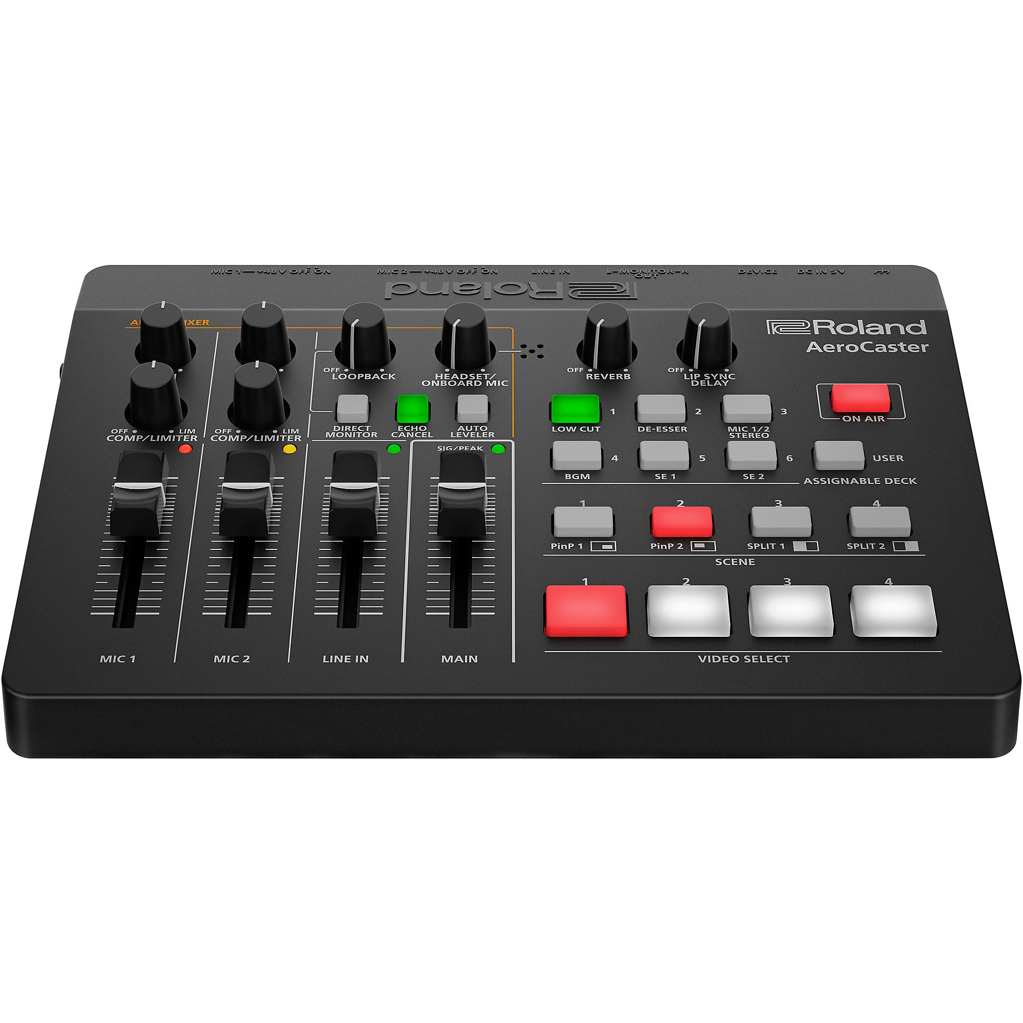 その他 Roland AeroCaster VRC-01 Roland VRC-01 AeroCaster iPad Livestreaming System | Guitar Center