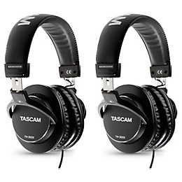 TASCAM Pack of Two TH-300X Studio Headphones