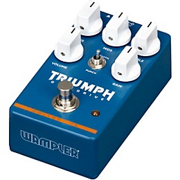Wampler Collective Triumph Overdrive Effects Pedal Blue