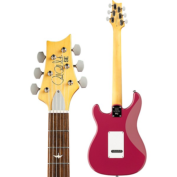 PRS SE Silver Sky Electric Guitar Dragon Fruit | Guitar Center