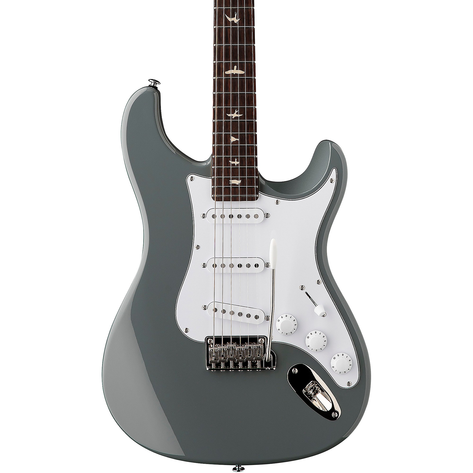 PRS SE | Center Sky Silver Gray Electric Guitar Storm Guitar