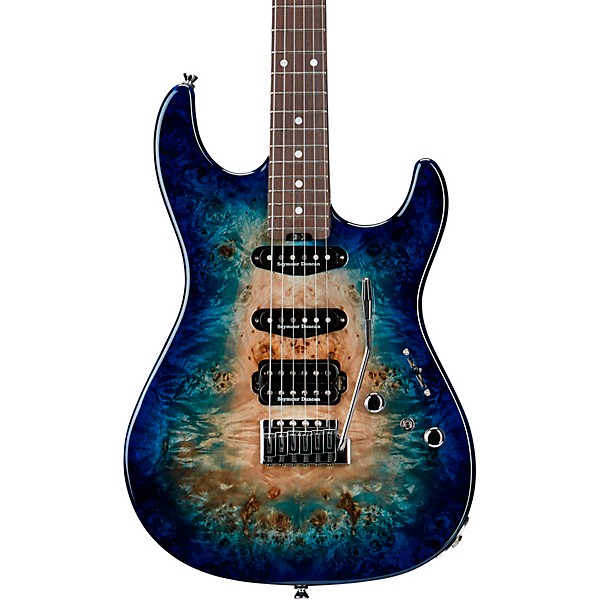 ESP Original Snapper CTM Electric Guitar Nebula Blue Burst